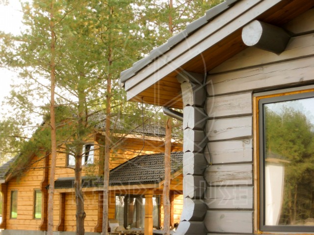Деревянный дом из лафета